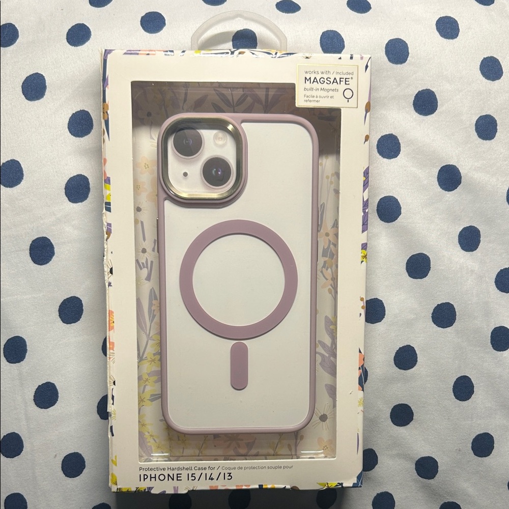 Elegant MagSafe Compatible iPhone Case - Lavender